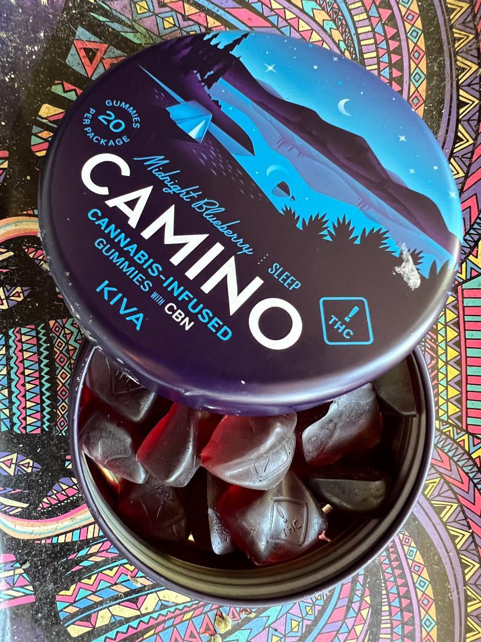Camino Gummies – Midnight Blueberry