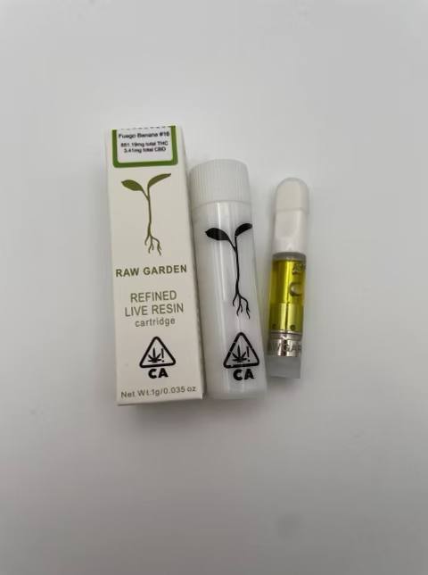 Raw Garden Lemon Fuel Cartridge